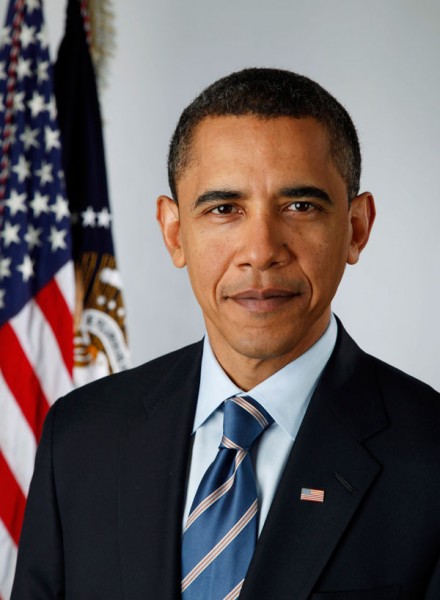 portrait painting. Barack Obama Official Portrait